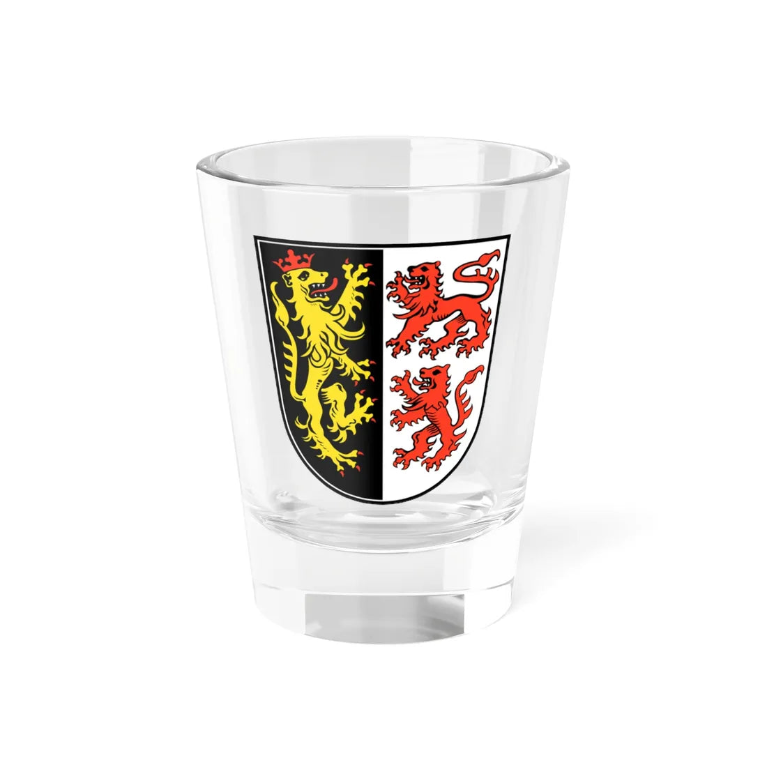DEU Landkreis Neumarkt in der Oberpfalz COA (Germany) (Coat of Arms) Shot Glass 1.5oz 1.5oz - Go Mug Yourself