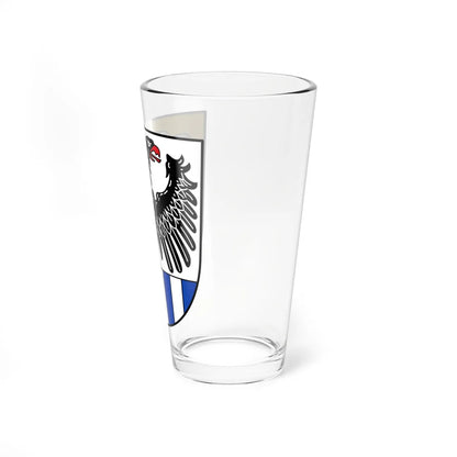 DEU Landkreis Neustadt a.d.Aisch-Bad Windsheim COA (Germany) (Coat of Arms) Pint Glass 16oz - Go Mug Yourself