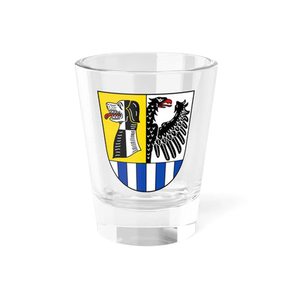 DEU Landkreis Neustadt a.d.Aisch-Bad Windsheim COA (Germany) (Coat of Arms) Shot Glass 1.5oz 1.5oz - Go Mug Yourself