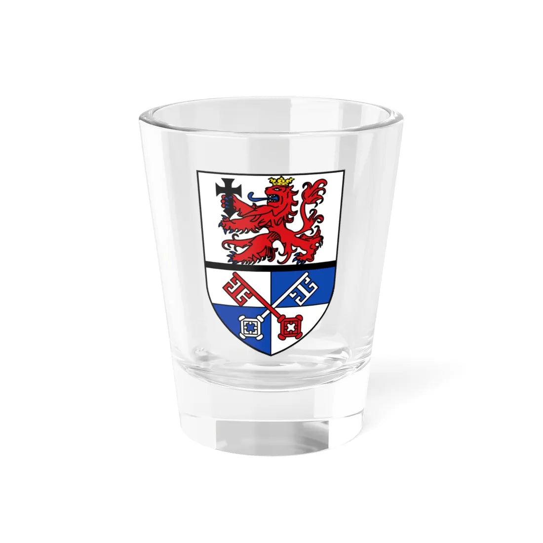 DEU Landkreis Rotenburg Wuemme COA (Germany) (Coat of Arms) Shot Glass 1.5oz 1.5oz - Go Mug Yourself