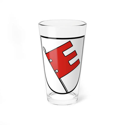 DEU Landkreis Tübingen COA (Germany) (Coat of Arms) Pint Glass 16oz 16oz - Go Mug Yourself