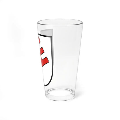 DEU Landkreis Tübingen COA (Germany) (Coat of Arms) Pint Glass 16oz - Go Mug Yourself