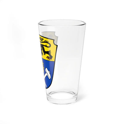 DEU Landkreis Weilheim-Schongau COA (Germany) (Coat of Arms) Pint Glass 16oz - Go Mug Yourself