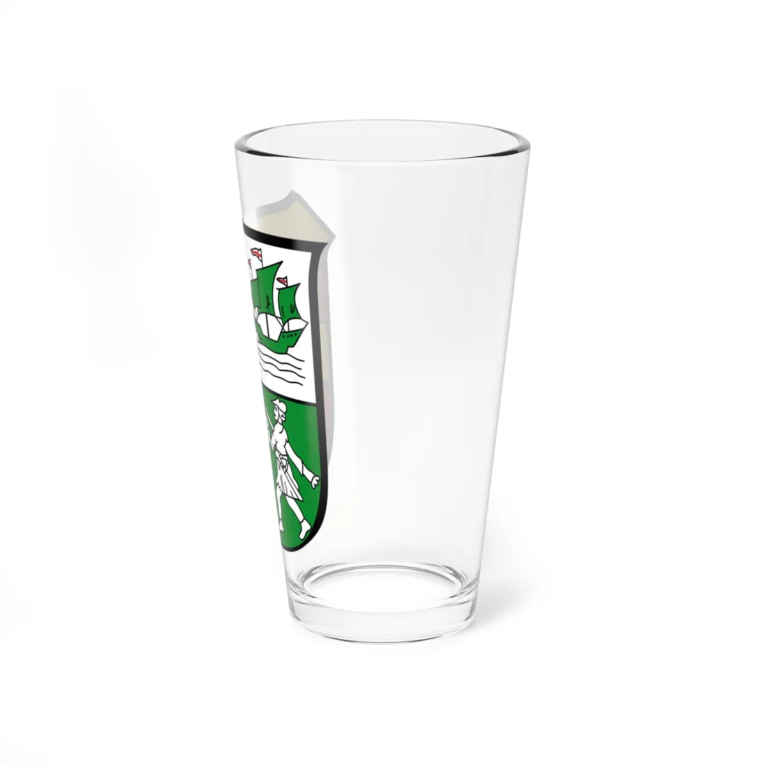 DEU Landkreis Wesermarsch COA (Germany) (Coat of Arms) Pint Glass 16oz - Go Mug Yourself