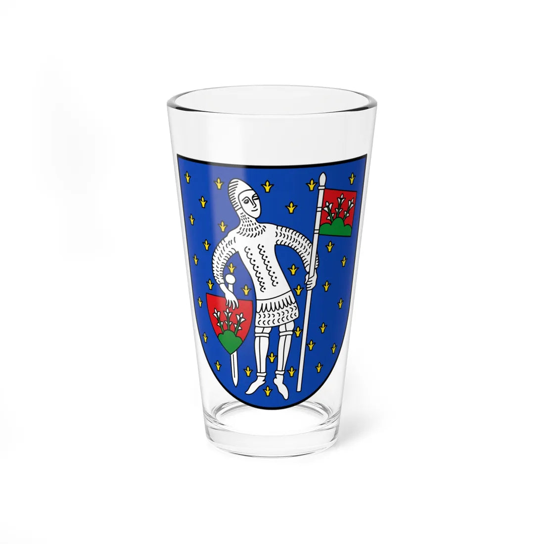 DEU Lauterbach COA (Germany) (Coat of Arms) Pint Glass 16oz 16oz - Go Mug Yourself
