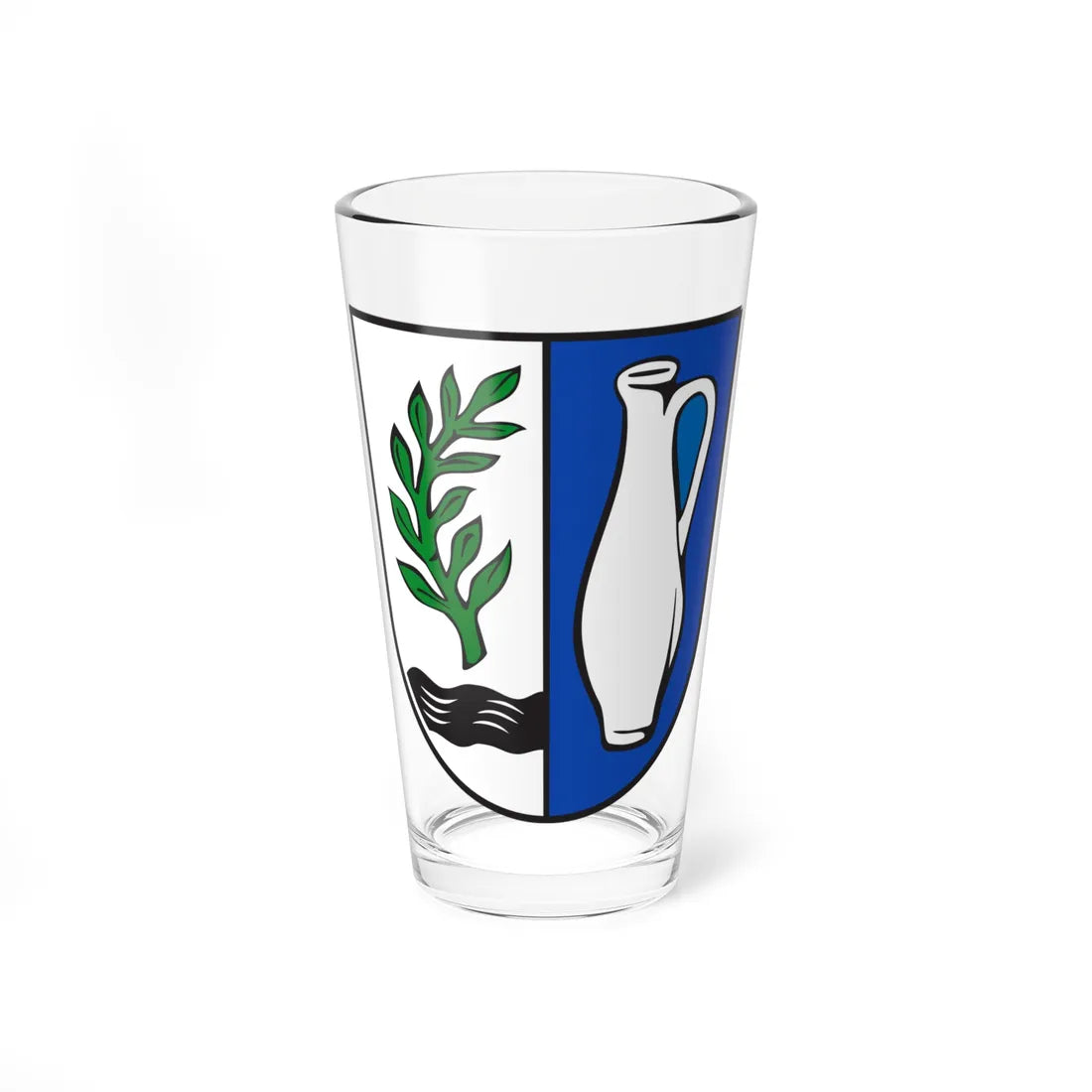 DEU Lohberg COA (Germany) (Coat of Arms) Pint Glass 16oz 16oz - Go Mug Yourself