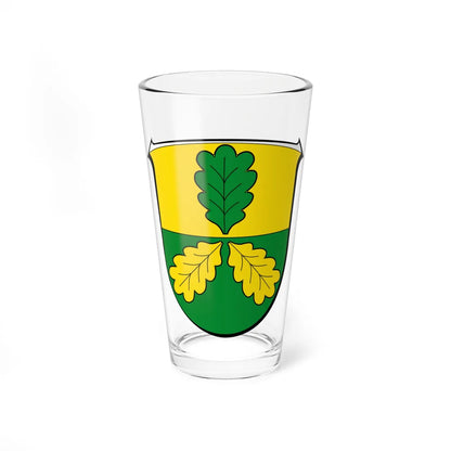 DEU Lohfelden COA (Germany) (Coat of Arms) Pint Glass 16oz 16oz - Go Mug Yourself
