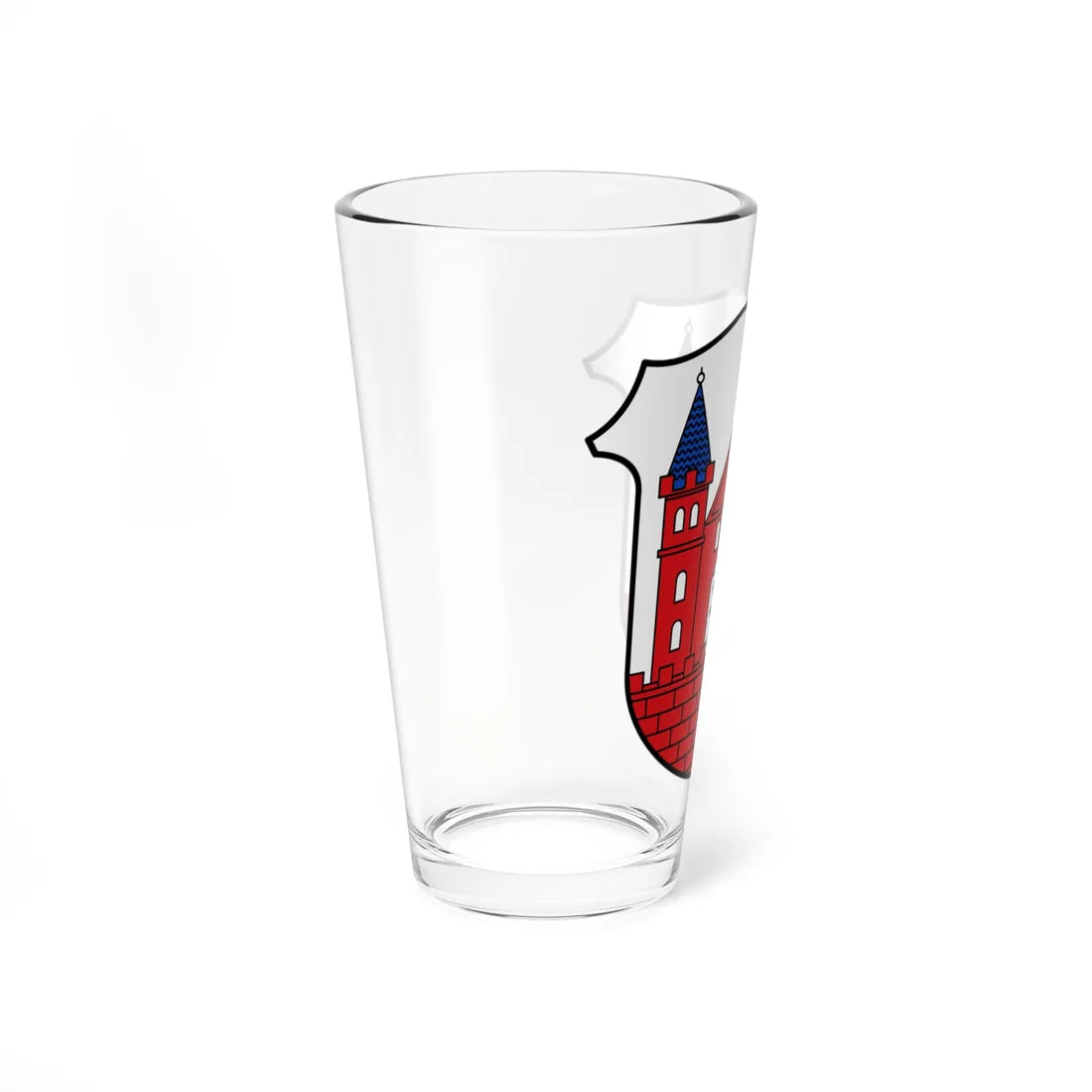 DEU Lommatzsch COA (Germany) (Coat of Arms) Pint Glass 16oz - Go Mug Yourself