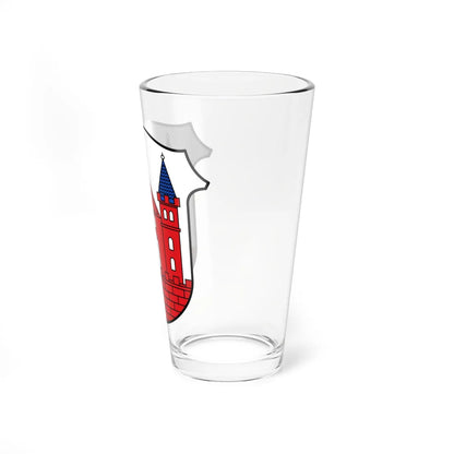 DEU Lommatzsch COA (Germany) (Coat of Arms) Pint Glass 16oz - Go Mug Yourself