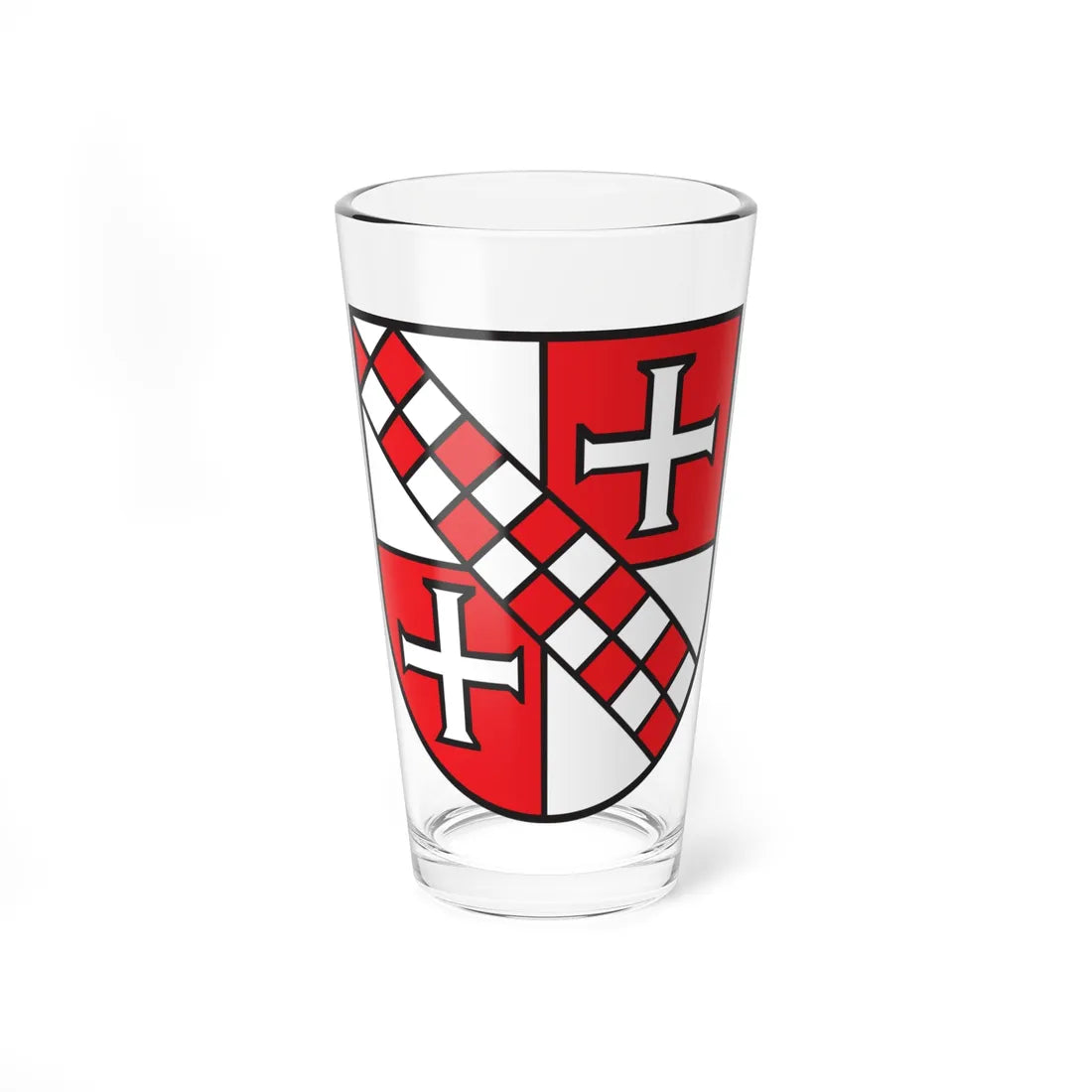 DEU Maselheim COA (Germany) (Coat of Arms) Pint Glass 16oz 16oz - Go Mug Yourself