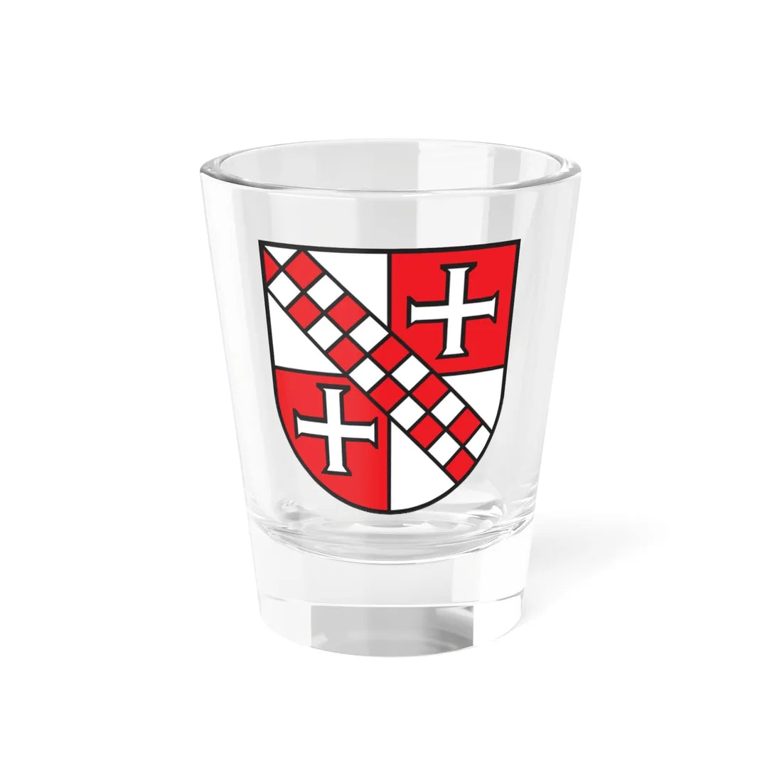 DEU Maselheim COA (Germany) (Coat of Arms) Shot Glass 1.5oz 1.5oz - Go Mug Yourself
