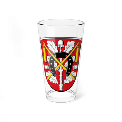 DEU Moerfelden-Walldorf COA (Germany) (Coat of Arms) Pint Glass 16oz 16oz - Go Mug Yourself