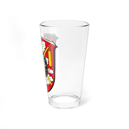 DEU Moerfelden-Walldorf COA (Germany) (Coat of Arms) Pint Glass 16oz - Go Mug Yourself