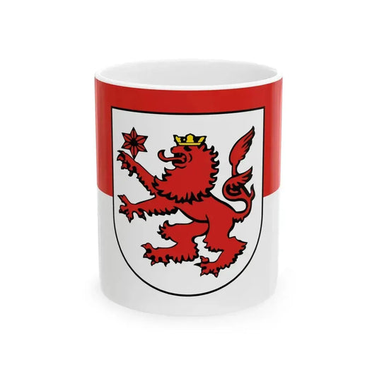 DEU Munderkingen Flag (Germany) White Coffee Mug 11oz - Go Mug Yourself