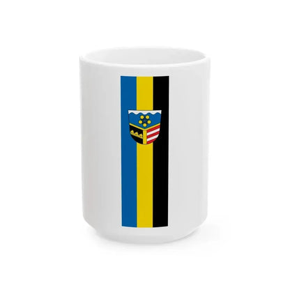 DEU Nersingen Banner (Germany) White Coffee Mug 15oz - Go Mug Yourself