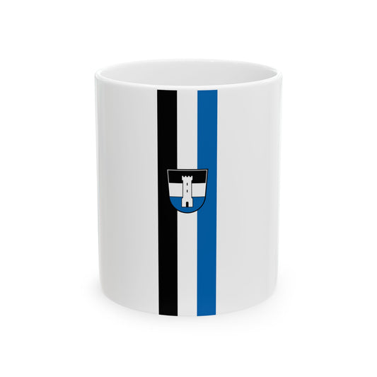 DEU Neu-Ulm Banner (Germany) White Coffee Mug-11oz-Go Mug Yourself