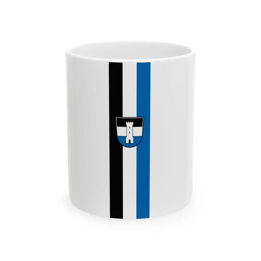 DEU Neu-Ulm Banner (Germany) White Coffee Mug 11oz - Go Mug Yourself