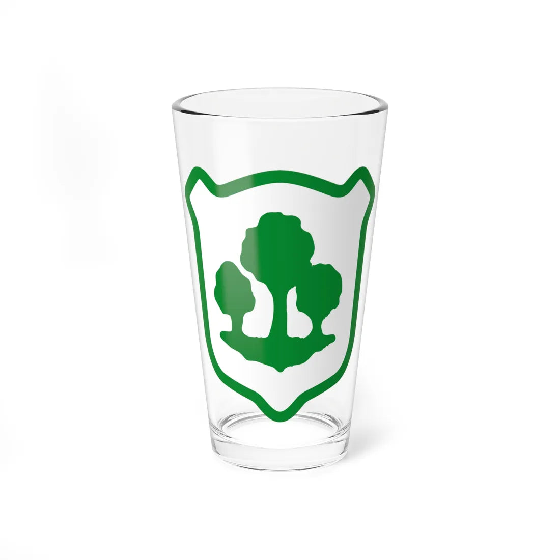 DEU Niederau COA (Germany) (Coat of Arms) Pint Glass 16oz 16oz - Go Mug Yourself