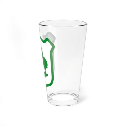DEU Niederau COA (Germany) (Coat of Arms) Pint Glass 16oz - Go Mug Yourself