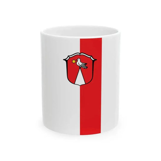 DEU Oberostendorf Banner (Germany) White Coffee Mug 11oz - Go Mug Yourself
