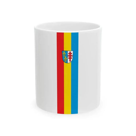 DEU Obertraubling Banner (Germany) White Coffee Mug 11oz - Go Mug Yourself