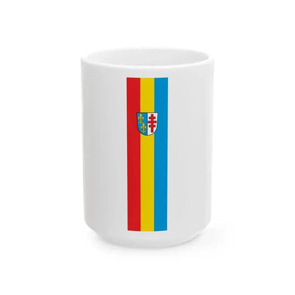 DEU Obertraubling Banner (Germany) White Coffee Mug 15oz - Go Mug Yourself