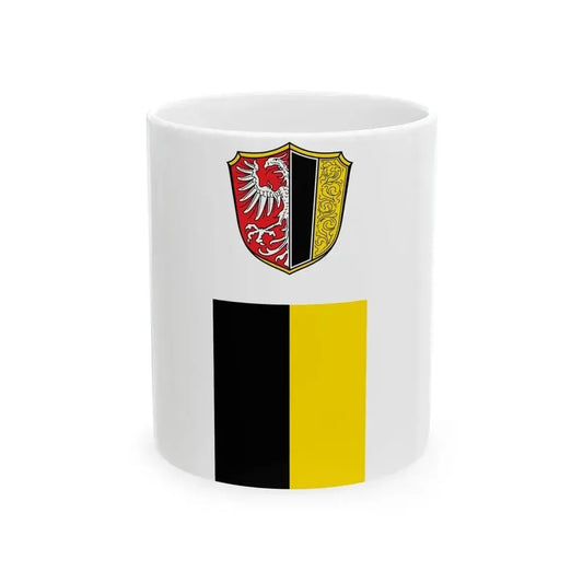 DEU Ottobeuren Banner (Germany) White Coffee Mug 11oz - Go Mug Yourself