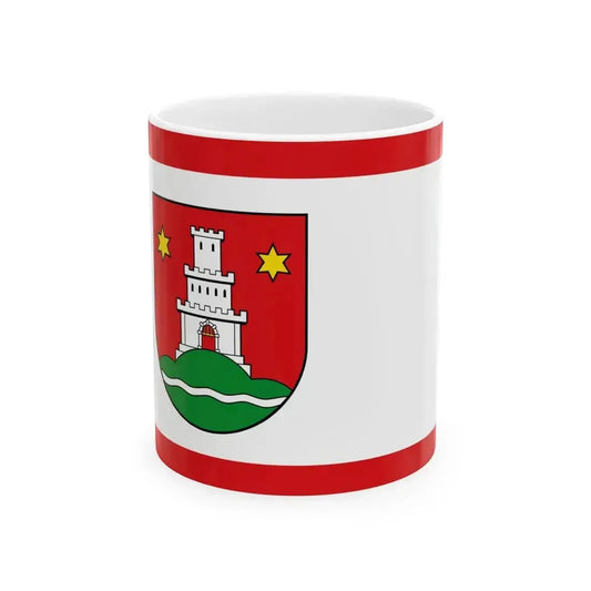 DEU Pinneberg Flag (Germany) White Coffee Mug 11oz - Go Mug Yourself