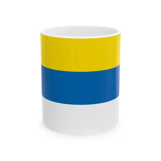 DEU Poing Flag (Germany) White Coffee Mug 11oz - Go Mug Yourself