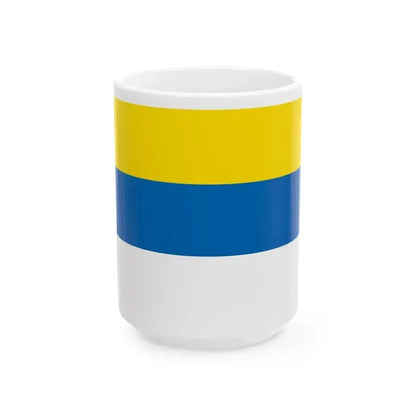 DEU Poing Flag (Germany) White Coffee Mug 15oz - Go Mug Yourself