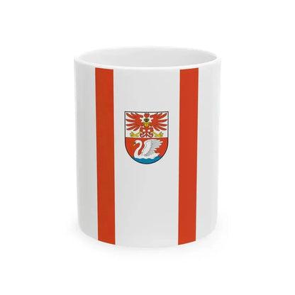 DEU Prenzlau Banner (Germany) White Coffee Mug 11oz - Go Mug Yourself