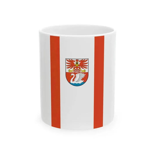 DEU Prenzlau Banner (Germany) White Coffee Mug 11oz - Go Mug Yourself