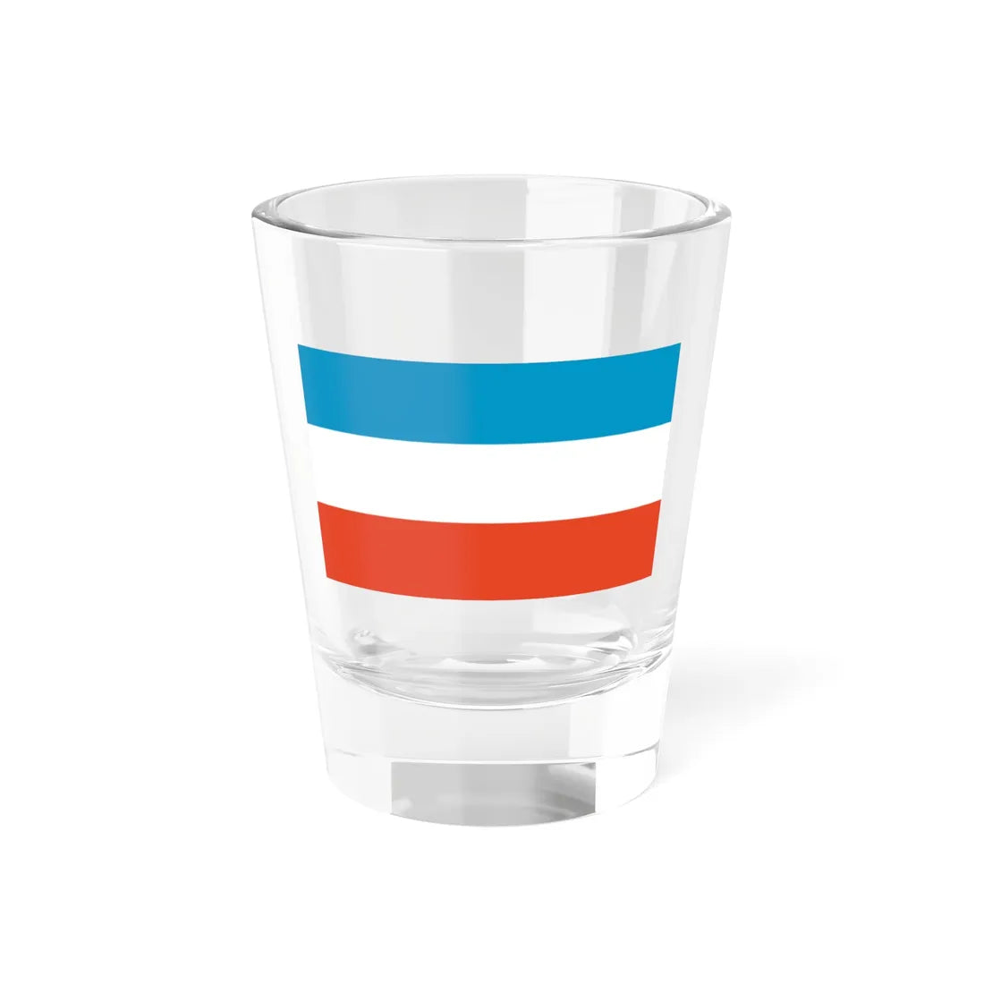 DEU Prenzlau Flag former (Germany) Shot Glass 1.5oz 1.5oz - Go Mug Yourself