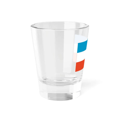 DEU Prenzlau Flag former (Germany) Shot Glass 1.5oz - Go Mug Yourself