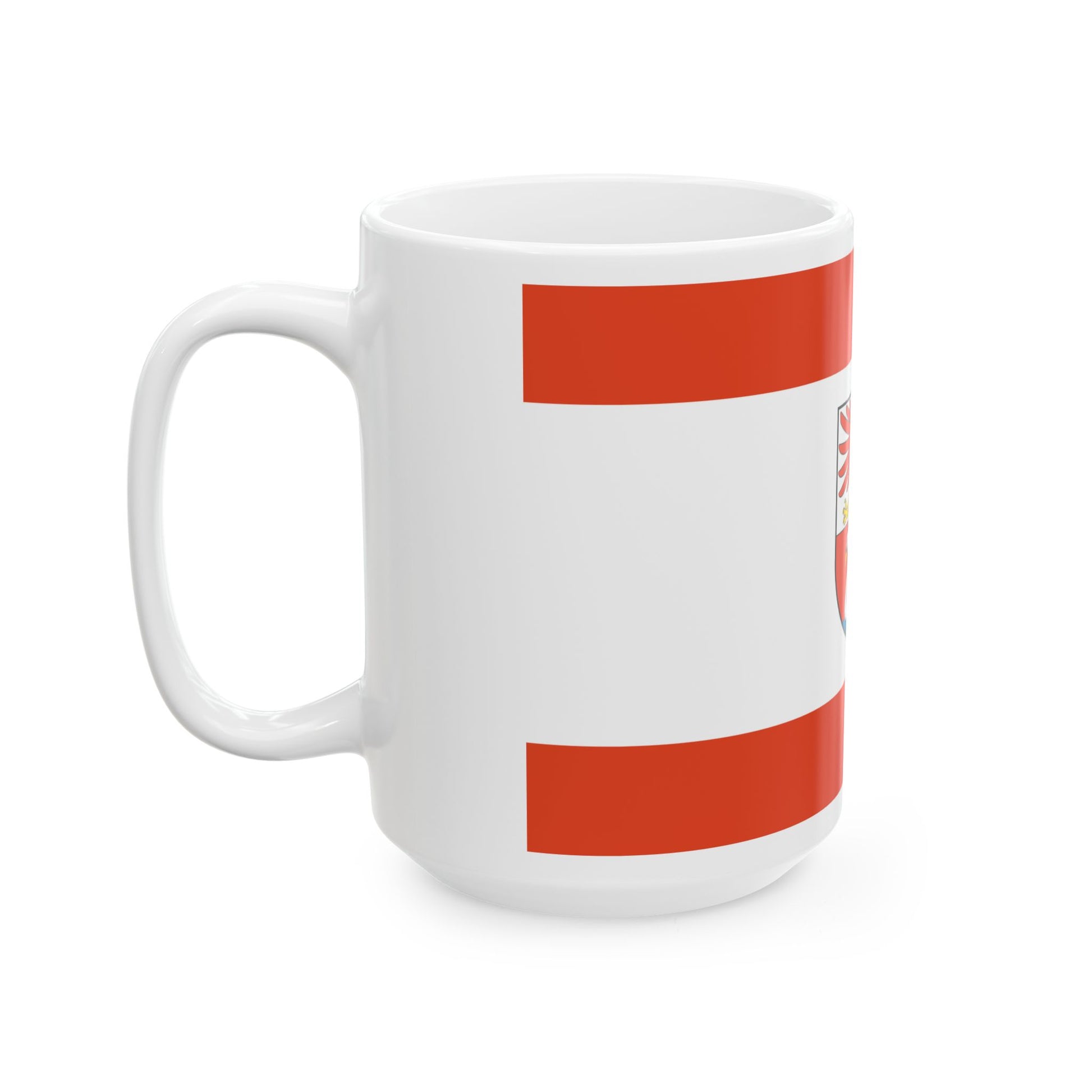 DEU Prenzlau Flag (Germany) White Coffee Mug-Go Mug Yourself