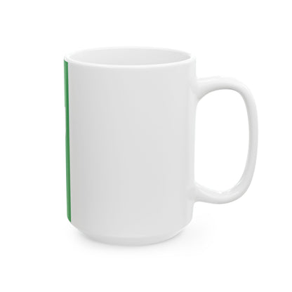DEU Rechberghausen Banner deriv (Germany) White Coffee Mug-Go Mug Yourself