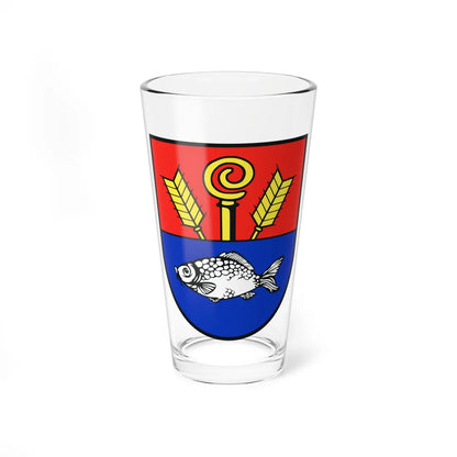 DEU Reinfeld Holstein COA (Germany) (Coat of Arms) Pint Glass 16oz 16oz - Go Mug Yourself
