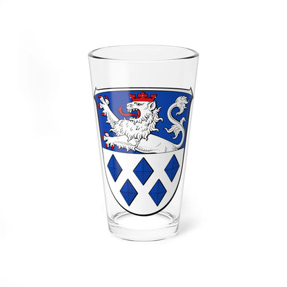 DEU Riedstadt COA (Germany) (Coat of Arms) Pint Glass 16oz 16oz - Go Mug Yourself