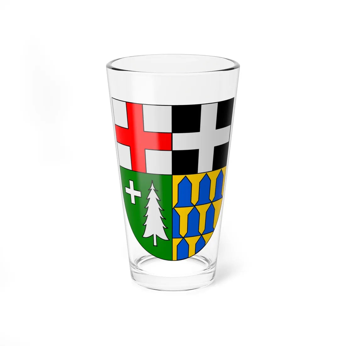 DEU Rissenthal COA (Germany) (Coat of Arms) Pint Glass 16oz 16oz - Go Mug Yourself