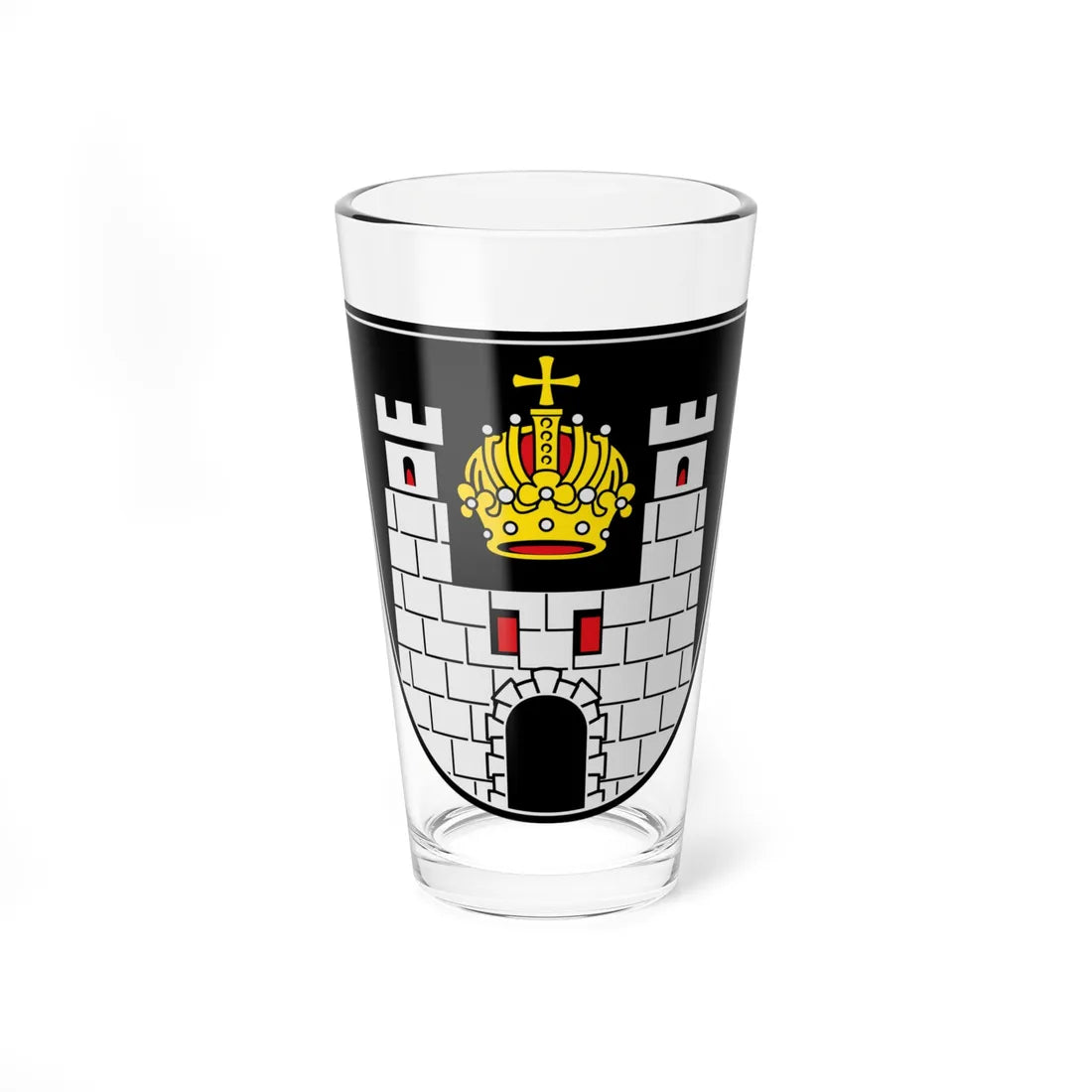 DEU Schaumburg Balduinstein COA (Germany) (Coat of Arms) Pint Glass 16oz 16oz - Go Mug Yourself