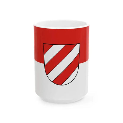 DEU Schelklingen Flag (Germany) White Coffee Mug 15oz - Go Mug Yourself