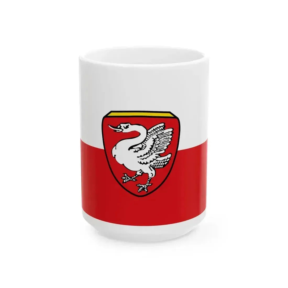 DEU Schwangau Flag (Germany) White Coffee Mug 15oz - Go Mug Yourself