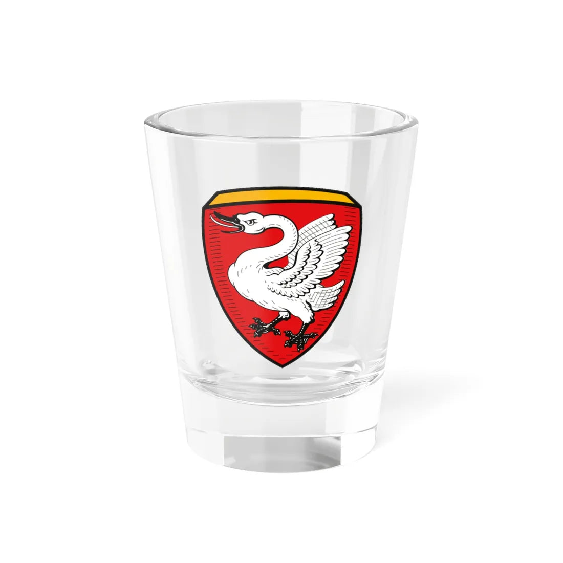 DEU-Schwangau-Wappen-COA (Germany) (Coat of Arms) Shot Glass 1.5oz 1.5oz - Go Mug Yourself