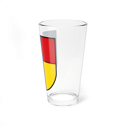 DEU Schwerin district COA (Germany) (Coat of Arms) Pint Glass 16oz - Go Mug Yourself