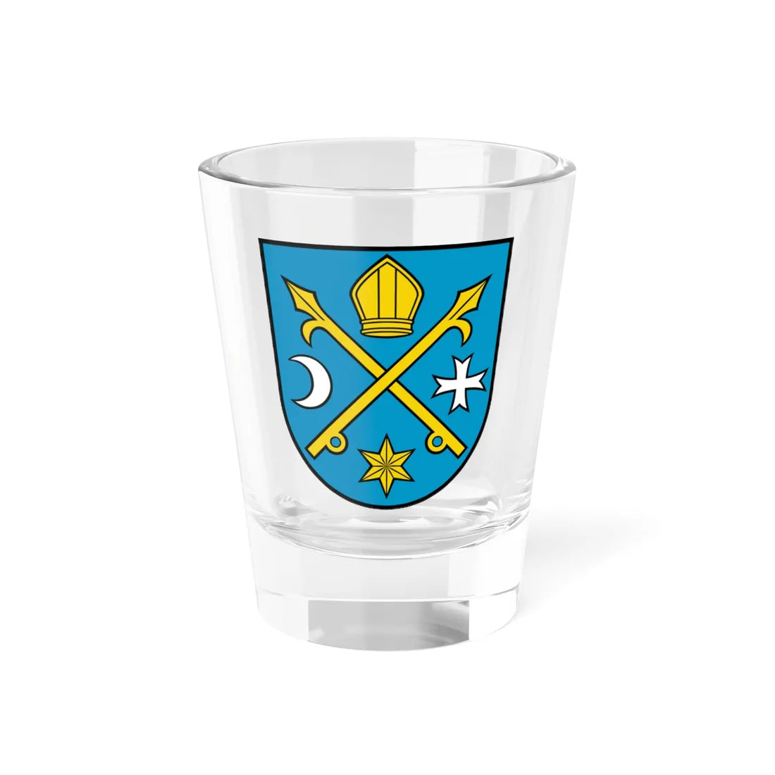 DEU Seelow COA (Germany) (Coat of Arms) Shot Glass 1.5oz 1.5oz - Go Mug Yourself