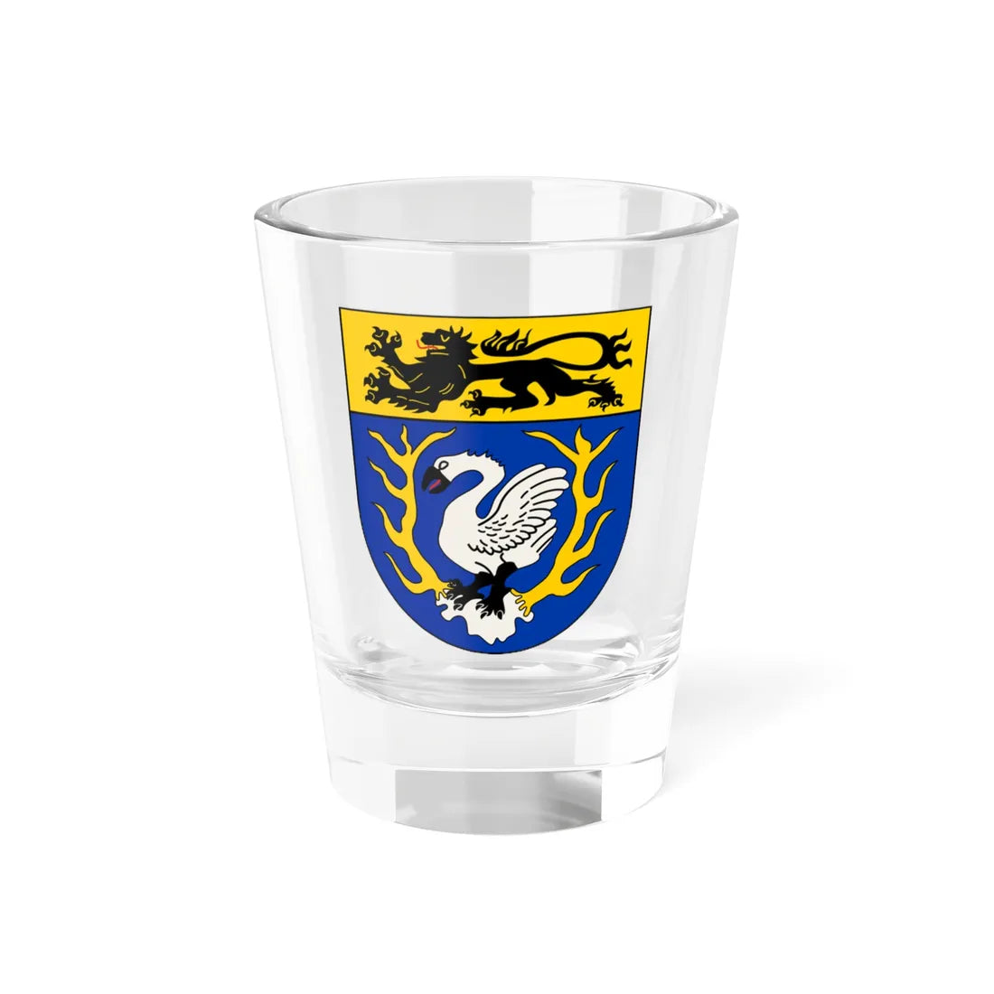 DEU Staedteregion Aachen COA (Germany) (Coat of Arms) Shot Glass 1.5oz 1.5oz - Go Mug Yourself