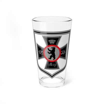 DEU Standortkommando Berlin COA (Germany) (Coat of Arms) Pint Glass 16oz 16oz - Go Mug Yourself