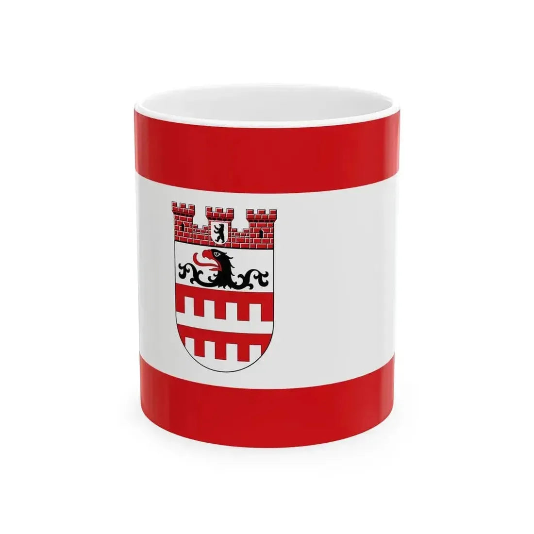 DEU Steglitz district Flag (Germany) White Coffee Mug 11oz - Go Mug Yourself
