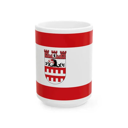 DEU Steglitz district Flag (Germany) White Coffee Mug 15oz - Go Mug Yourself