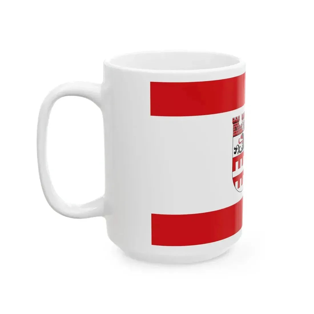 DEU Steglitz district Flag (Germany) White Coffee Mug - Go Mug Yourself